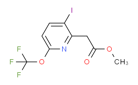 AM46757 | 1804300-26-2 | Methyl 3-iodo-6-(trifluoromethoxy)pyridine-2-acetate