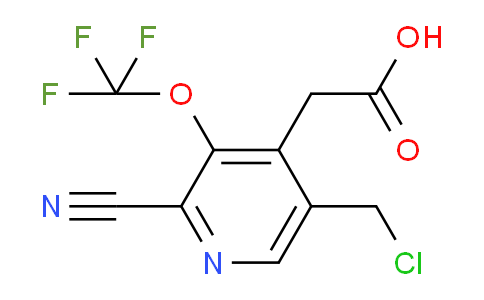 AM46767 | 1806075-19-3 | 5-(Chloromethyl)-2-cyano-3-(trifluoromethoxy)pyridine-4-acetic acid