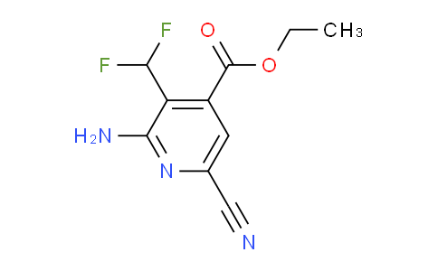 AM46774 | 1803672-46-9 | Ethyl 2-amino-6-cyano-3-(difluoromethyl)pyridine-4-carboxylate