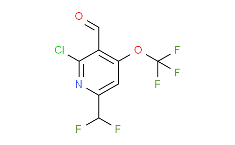 AM46784 | 1804001-93-1 | 2-Chloro-6-(difluoromethyl)-4-(trifluoromethoxy)pyridine-3-carboxaldehyde