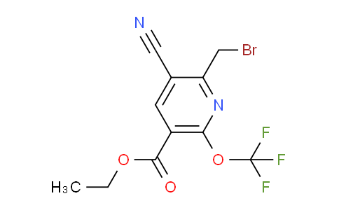 AM46790 | 1804320-82-8 | Ethyl 2-(bromomethyl)-3-cyano-6-(trifluoromethoxy)pyridine-5-carboxylate