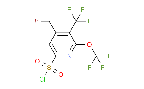 AM46797 | 1804370-74-8 | 4-(Bromomethyl)-2-(trifluoromethoxy)-3-(trifluoromethyl)pyridine-6-sulfonyl chloride