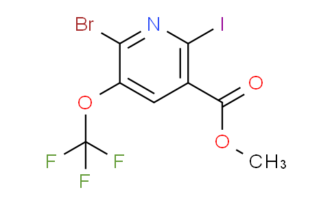 AM46818 | 1806127-31-0 | Methyl 2-bromo-6-iodo-3-(trifluoromethoxy)pyridine-5-carboxylate