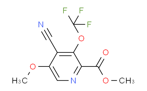 AM46821 | 1803617-23-3 | Methyl 4-cyano-5-methoxy-3-(trifluoromethoxy)pyridine-2-carboxylate