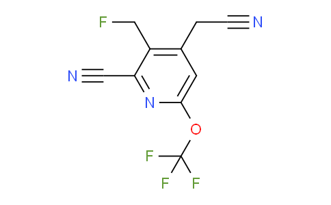 AM46834 | 1805927-53-0 | 2-Cyano-3-(fluoromethyl)-6-(trifluoromethoxy)pyridine-4-acetonitrile