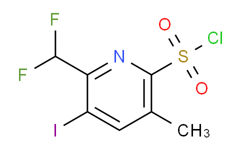 AM46841 | 1807148-04-4 | 2-(Difluoromethyl)-3-iodo-5-methylpyridine-6-sulfonyl chloride
