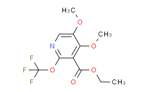 AM46845 | 1804520-39-5 | Ethyl 4,5-dimethoxy-2-(trifluoromethoxy)pyridine-3-carboxylate