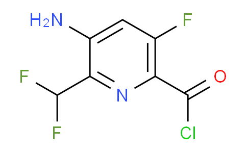 AM46853 | 1805944-69-7 | 3-Amino-2-(difluoromethyl)-5-fluoropyridine-6-carbonyl chloride