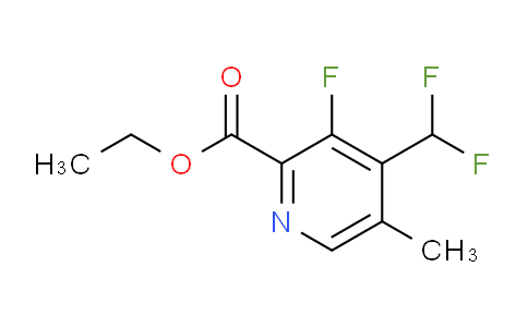 AM46858 | 1805982-46-0 | Ethyl 4-(difluoromethyl)-3-fluoro-5-methylpyridine-2-carboxylate