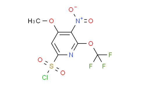 AM46859 | 1806260-95-6 | 4-Methoxy-3-nitro-2-(trifluoromethoxy)pyridine-6-sulfonyl chloride