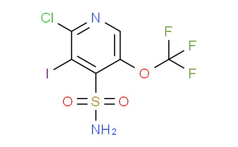 AM46863 | 1804685-20-8 | 2-Chloro-3-iodo-5-(trifluoromethoxy)pyridine-4-sulfonamide