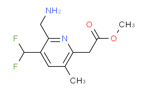 AM46896 | 1361697-82-6 | Methyl 2-(aminomethyl)-3-(difluoromethyl)-5-methylpyridine-6-acetate