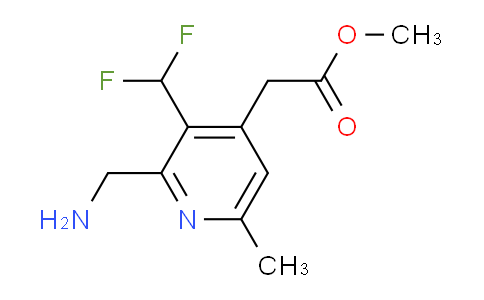 AM46897 | 1361900-30-2 | Methyl 2-(aminomethyl)-3-(difluoromethyl)-6-methylpyridine-4-acetate