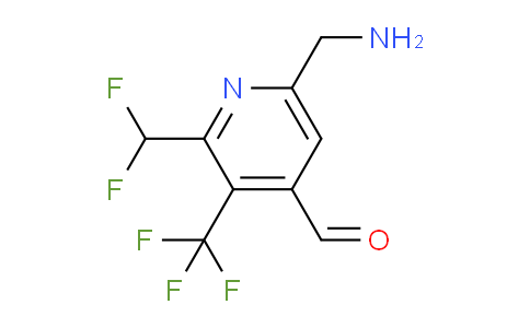 AM46915 | 1361701-06-5 | 6-(Aminomethyl)-2-(difluoromethyl)-3-(trifluoromethyl)pyridine-4-carboxaldehyde