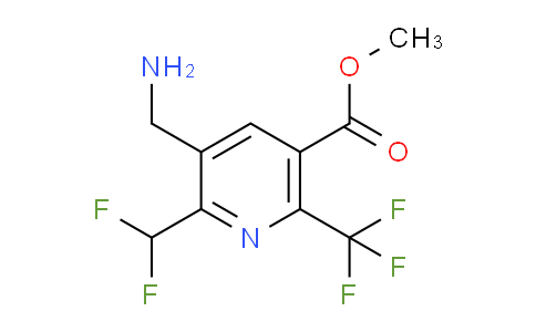 AM46932 | 1361701-77-0 | Methyl 3-(aminomethyl)-2-(difluoromethyl)-6-(trifluoromethyl)pyridine-5-carboxylate