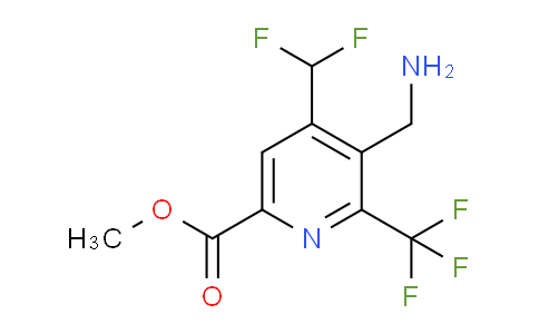 AM46934 | 1361821-04-6 | Methyl 3-(aminomethyl)-4-(difluoromethyl)-2-(trifluoromethyl)pyridine-6-carboxylate