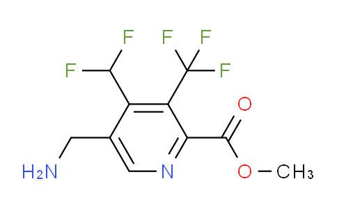 AM46936 | 1361843-59-5 | Methyl 5-(aminomethyl)-4-(difluoromethyl)-3-(trifluoromethyl)pyridine-2-carboxylate