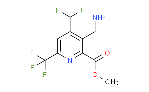 AM46937 | 1361829-17-5 | Methyl 3-(aminomethyl)-4-(difluoromethyl)-6-(trifluoromethyl)pyridine-2-carboxylate