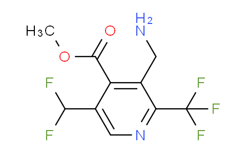 AM46939 | 1361778-81-5 | Methyl 3-(aminomethyl)-5-(difluoromethyl)-2-(trifluoromethyl)pyridine-4-carboxylate