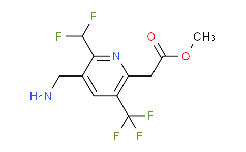 AM46941 | 1361905-29-4 | Methyl 3-(aminomethyl)-2-(difluoromethyl)-5-(trifluoromethyl)pyridine-6-acetate