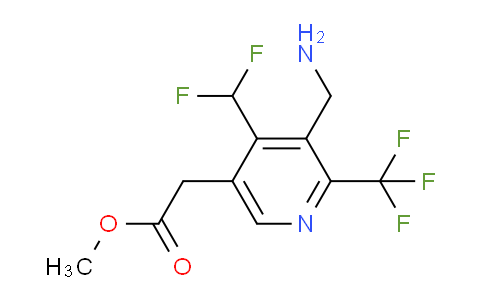AM46944 | 1361881-75-5 | Methyl 3-(aminomethyl)-4-(difluoromethyl)-2-(trifluoromethyl)pyridine-5-acetate