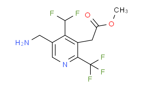 AM46949 | 1361700-83-5 | Methyl 5-(aminomethyl)-4-(difluoromethyl)-2-(trifluoromethyl)pyridine-3-acetate