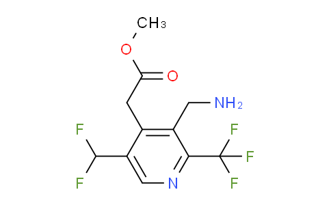 AM46950 | 1361797-70-7 | Methyl 3-(aminomethyl)-5-(difluoromethyl)-2-(trifluoromethyl)pyridine-4-acetate
