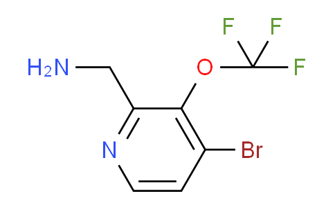 2-(Aminomethyl)-4-bromo-3-(trifluoromethoxy)pyridine
