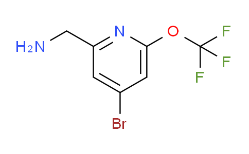 2-(Aminomethyl)-4-bromo-6-(trifluoromethoxy)pyridine