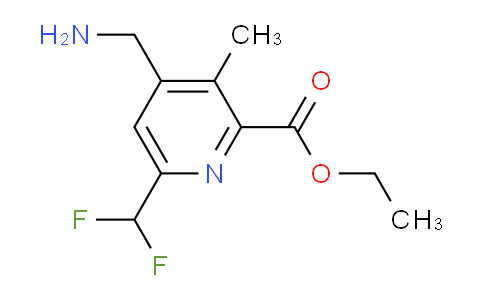 AM47052 | 1361748-34-6 | Ethyl 4-(aminomethyl)-6-(difluoromethyl)-3-methylpyridine-2-carboxylate