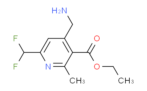 AM47054 | 1361882-27-0 | Ethyl 4-(aminomethyl)-6-(difluoromethyl)-2-methylpyridine-3-carboxylate