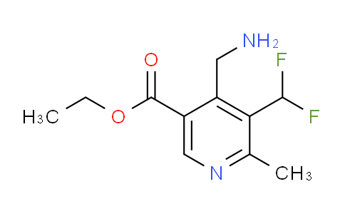 AM47055 | 1361854-17-2 | Ethyl 4-(aminomethyl)-3-(difluoromethyl)-2-methylpyridine-5-carboxylate