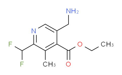 AM47061 | 1361912-05-1 | Ethyl 5-(aminomethyl)-2-(difluoromethyl)-3-methylpyridine-4-carboxylate