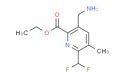 AM47062 | 1361783-75-6 | Ethyl 5-(aminomethyl)-2-(difluoromethyl)-3-methylpyridine-6-carboxylate