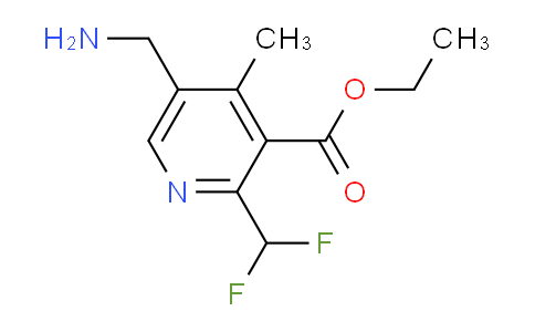 AM47063 | 1361696-56-1 | Ethyl 5-(aminomethyl)-2-(difluoromethyl)-4-methylpyridine-3-carboxylate