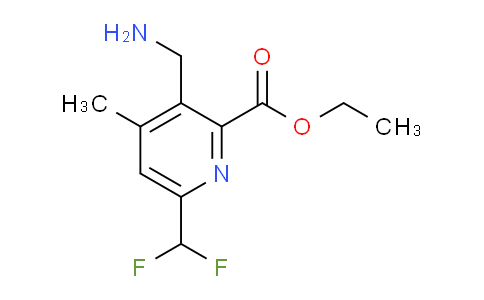 AM47064 | 1361697-40-6 | Ethyl 3-(aminomethyl)-6-(difluoromethyl)-4-methylpyridine-2-carboxylate