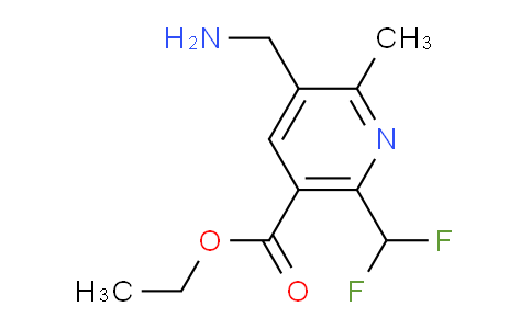 AM47065 | 1361748-37-9 | Ethyl 3-(aminomethyl)-6-(difluoromethyl)-2-methylpyridine-5-carboxylate