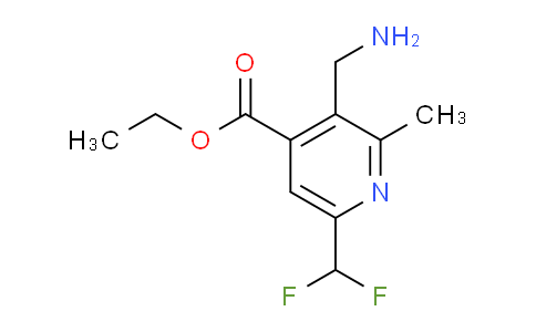 AM47066 | 1361882-34-9 | Ethyl 3-(aminomethyl)-6-(difluoromethyl)-2-methylpyridine-4-carboxylate