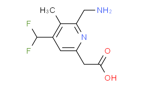 AM47074 | 1361697-46-2 | 2-(Aminomethyl)-4-(difluoromethyl)-3-methylpyridine-6-acetic acid