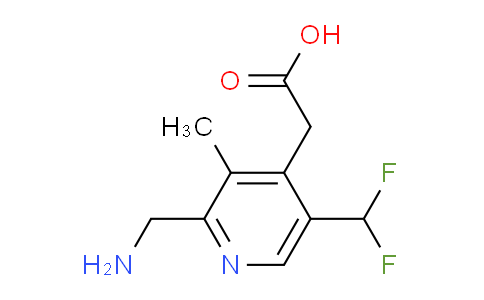AM47078 | 1361748-40-4 | 2-(Aminomethyl)-5-(difluoromethyl)-3-methylpyridine-4-acetic acid