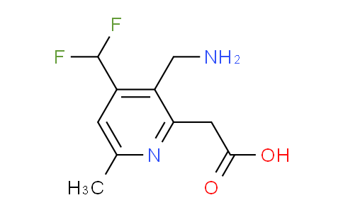 AM47100 | 1361748-50-6 | 3-(Aminomethyl)-4-(difluoromethyl)-6-methylpyridine-2-acetic acid