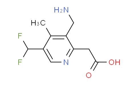 AM47104 | 1361842-95-6 | 3-(Aminomethyl)-5-(difluoromethyl)-4-methylpyridine-2-acetic acid