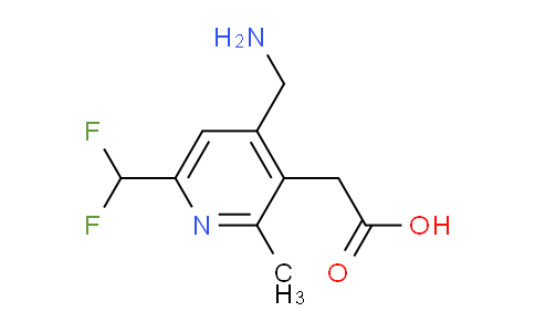 4-(Aminomethyl)-6-(difluoromethyl)-2-methylpyridine-3-acetic acid