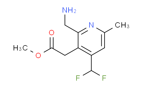 AM47126 | 1361802-06-3 | Methyl 2-(aminomethyl)-4-(difluoromethyl)-6-methylpyridine-3-acetate