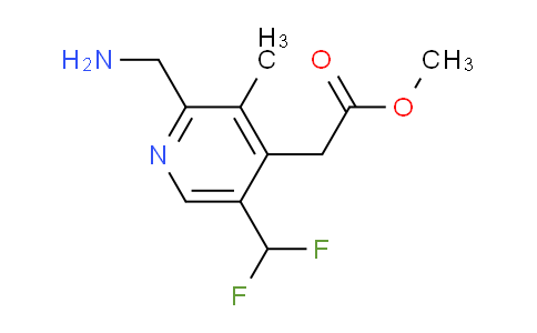 AM47128 | 1361854-61-6 | Methyl 2-(aminomethyl)-5-(difluoromethyl)-3-methylpyridine-4-acetate