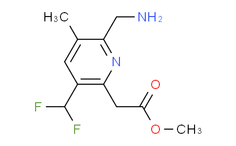 AM47129 | 1361866-08-1 | Methyl 2-(aminomethyl)-5-(difluoromethyl)-3-methylpyridine-6-acetate