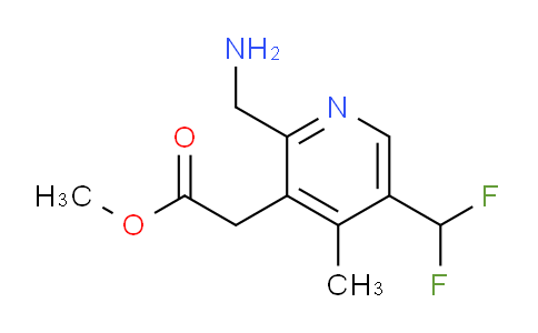 AM47130 | 1361495-67-1 | Methyl 2-(aminomethyl)-5-(difluoromethyl)-4-methylpyridine-3-acetate