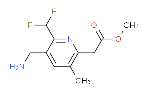AM47133 | 1361495-75-1 | Methyl 3-(aminomethyl)-2-(difluoromethyl)-5-methylpyridine-6-acetate