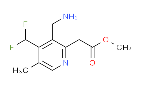 AM47138 | 1361812-08-9 | Methyl 3-(aminomethyl)-4-(difluoromethyl)-5-methylpyridine-2-acetate