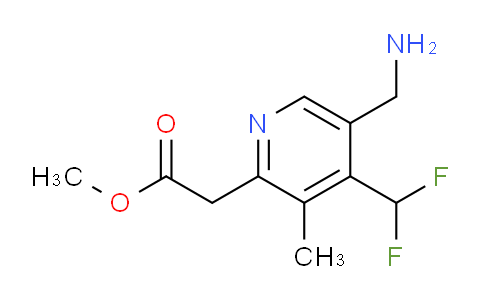 AM47139 | 1361912-74-4 | Methyl 5-(aminomethyl)-4-(difluoromethyl)-3-methylpyridine-2-acetate